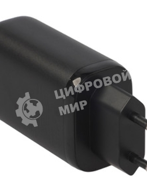 Сетевое зарядное устройство MORE CHOICE (4610196409646) NC79 1USB+2Type-C 3.0A PD 65W быстрая зарядка черный