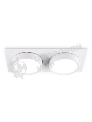 Светильник Ambrella light TN6741/2 WH белый IP44 GX53/2 210*110*57