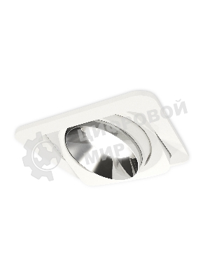 Комплект встраиваемого поворотного светильника Ambrella light XC7658022 SWH/PSL белый песок/серебро полированное MR16 GU5.3 (C7658, N7032)