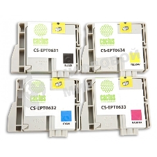 Картридж струйный Cactus CS-EPT0635 многоцветный (40 мл) для Epson Stylus C67/C87/CX3700/CX4100/CX4700
