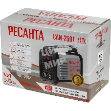 Сварочный аппарат Ресанта САИ-250Т LUX инвертор ММА DC 9.5кВт
