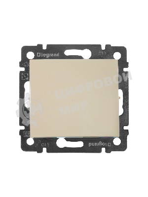 Выключатель Legrand 774301 Valena простой 10 Ax (слоновая кость)