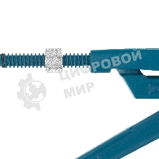 Ключ трубный рычажный Сибртех, 330x25 мм,с изогнутыми губками