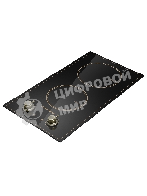 Индукционная варочная панель Maunfeld CVI292MBKBR, конфорок: 2 шт., стеклокерамика, независимая, черный