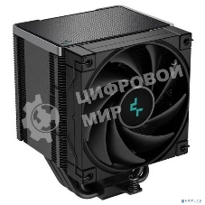 Кулер для процессора DEEPCOOL AK500 ZERO DARK черный, 120 мм, алюминий/медь, 1850 об/мин, 31.5 дБ, 4 pin, 240 Вт, 158 мм