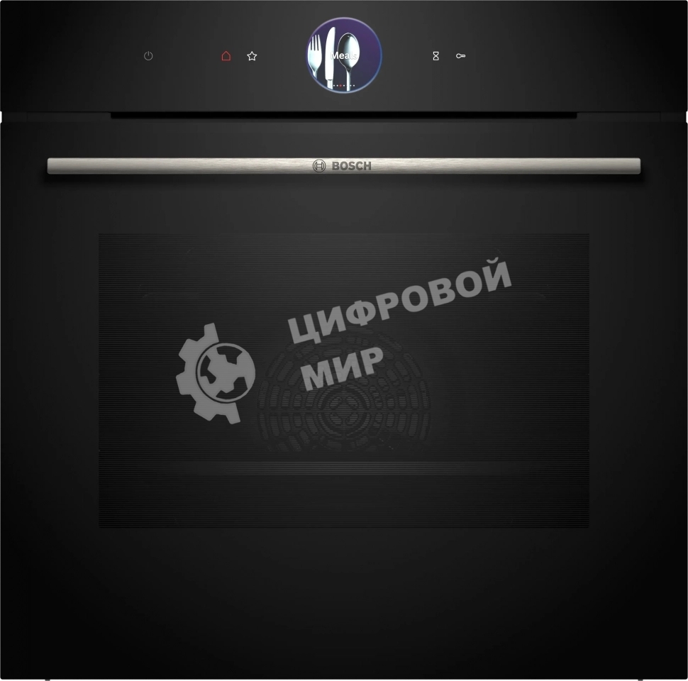 Встраиваемый духовой шкаф электрический Bosch HBG7764B1 черный