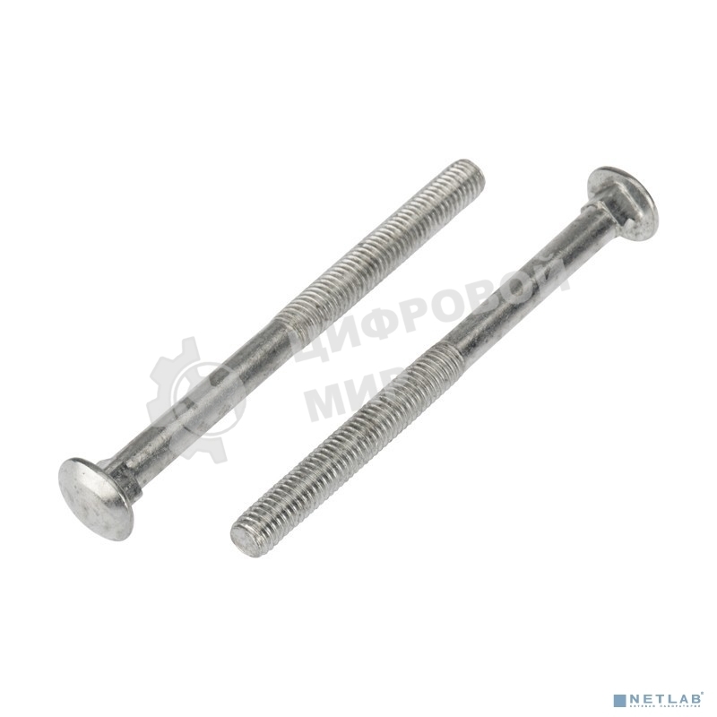 Болт мебельный Kranz DIN 603, 8х100, короб (25 шт./уп.)