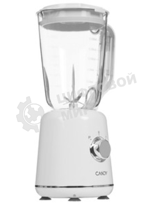 Блендер стационарный Candy CB-150 белый, 800 Вт, 2 скорости