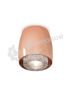 Светильник Ambrella Light XS1144010 PPG/CL золото розовое полированное/прозрачный MR16 GU5.3 (C1144, N7191)