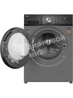 Стиральная машина Weissgauff WM 45127 Direct Drive Inverter Steam Deep Grey серый, загрузка фронтальная 7 кг, 1200 об/мин, класс A+++