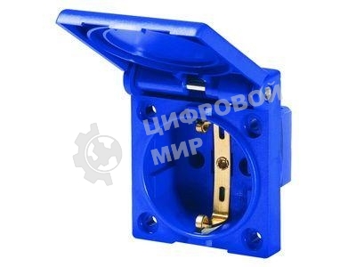 Розетка ДКС DIS5702061 скрыт. уст. 16А 250В 2P+E IP54
