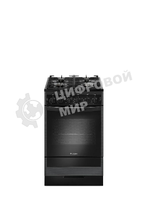Плита газовая Gefest ПГ 5500-02 0115 черный, конфорок 4 шт, духовка 52 л, 50 см x 85 см x 58.5 см