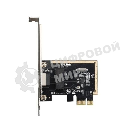 Сетевой адаптер Gigabit Ethernet D-Link DGE-560T/20/D1A PCI Express (упак.:20шт)