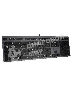 Клавиатура проводная A4Tech Fstyler FX50, USB, серый