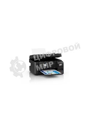 МФУ струйное Epson L5290 (C11CJ65512/C11CJ65508/C11CJ65407), A4, цветное, печ. до 33 стр/мин. (ч/б) до 15 стр/мин. (цвет), скан. до 12 стр/мин. (ч/б) 29 стр/мин. (цвет), 1440 x 5760 dpi (печать) 1200x2400dpi (скан.), USB, RJ-45, Wi-Fi