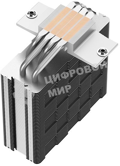 Кулер для процессора DEEPCOOL AG400 LED черный, 120 мм, алюминий/медь, 2000 об/мин, 31.6 дБ, 4 pin, 220 Вт, 150 мм
