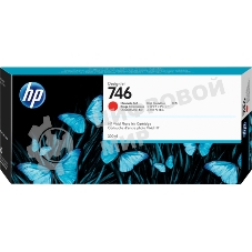 Картридж струйный HP 746 300-ml хроматический красный Ink Cartridge