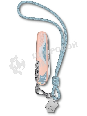 Нож перочинный Victorinox Companion Paris Style (1.3909.E221) 91мм 16функц. розовый с чехлом подар.коробка