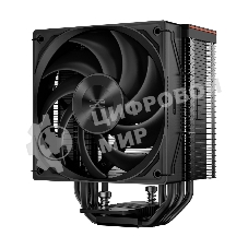 Кулер для процессора PCCooler RZ500 черный 120мм алюминий+медь 2200rpm 32db 4-pin 250W 155мм