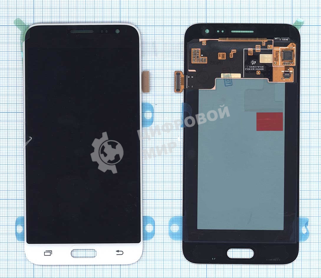 дисплей в сборе с тачскрином для Samsung Galaxy J3 (SM-J320F) белый (2016) TFT с регулировкой яркости