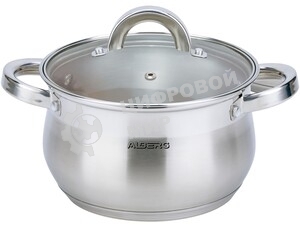Кастрюля ALBERG AL-2105 8 л