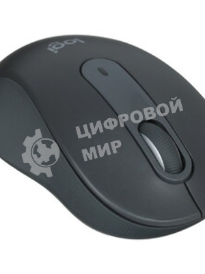 Мышь беспроводная Logitech Signature M650 графитовый, 4000 dpi, радиоканал, Bluetooth, USB, кнопки - 5