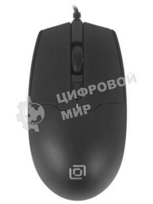 Мышь проводная Oklick 147M V2 черный, 2000 dpi, USB, кнопки - 4