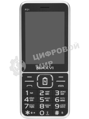 Мобильный телефон Maxvi P21i черный