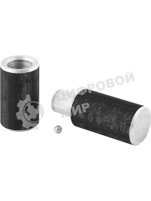 Петля гаражная с шаром Сибртех d 32, 140 мм, 2 шт.