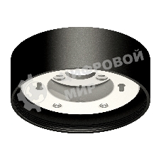 Корпус светильника C8102 SBK черный песок D85*H35mm GX53