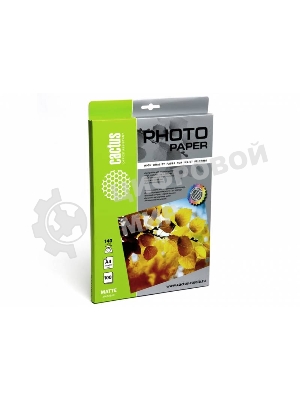 Фотобумага Cactus CS-MA4140100 A4/140г/м2/100л. матовая для струйной печати