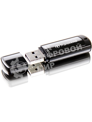Флешка USB Transcend JetFlash 350 (TS8GJF350), 8Gb, USB 2.0, R/W 12/5, черный
