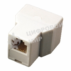 Телефонный двойник Rexant RJ-14(6P4C) (гнездо - 2 гнезда)