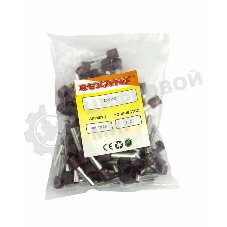 Наконечник штыревой втулочный Rexant изолированный F-18 мм 10 мм² (НШВи 10-18) слоновая кость