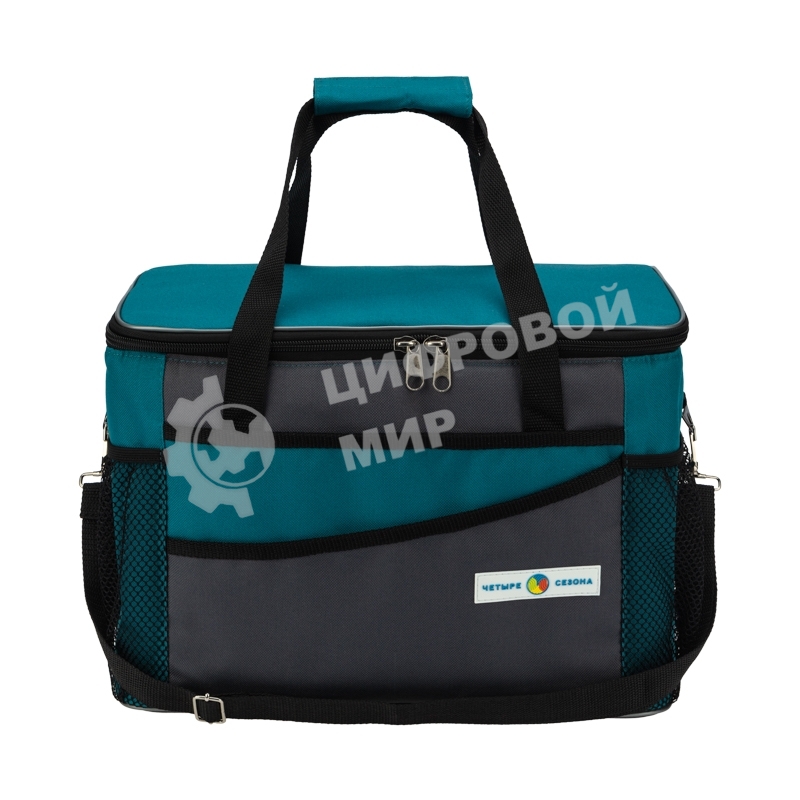 Сумка-холодильник ЧЕТЫРЕ СЕЗОНА 80-0284 объемом 20 л. (2 слоя утепления)