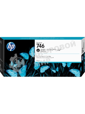 Картридж струйный HP 746 300-ml фото черный Ink Cartridge
