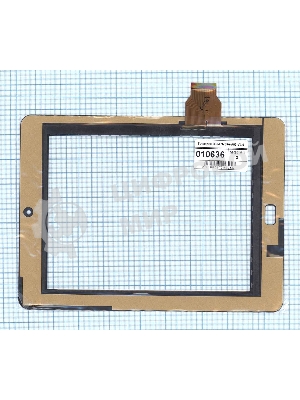 Сенсорное стекло (тачскрин) DPT 300-L3759A-A00-V1.0, черное