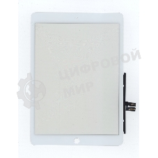Сенсорное стекло (тачскрин) для iPad 9 (2021) A2602, A2603, A2604, A2605, белое