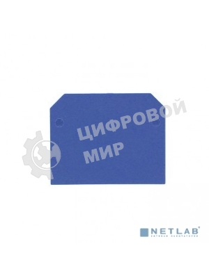 Заглушка для JXB-2,5/35 синяя EKF PROxima