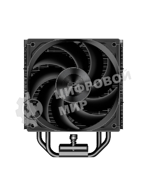 Кулер для процессора PCCooler RZ500 черный 120мм алюминий+медь 2200rpm 32db 4-pin 250W 155мм