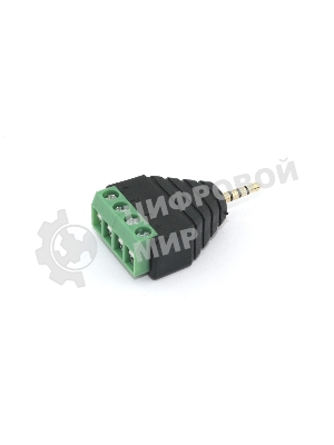 Сборный штекер microJack 2.5 мм 3 канала