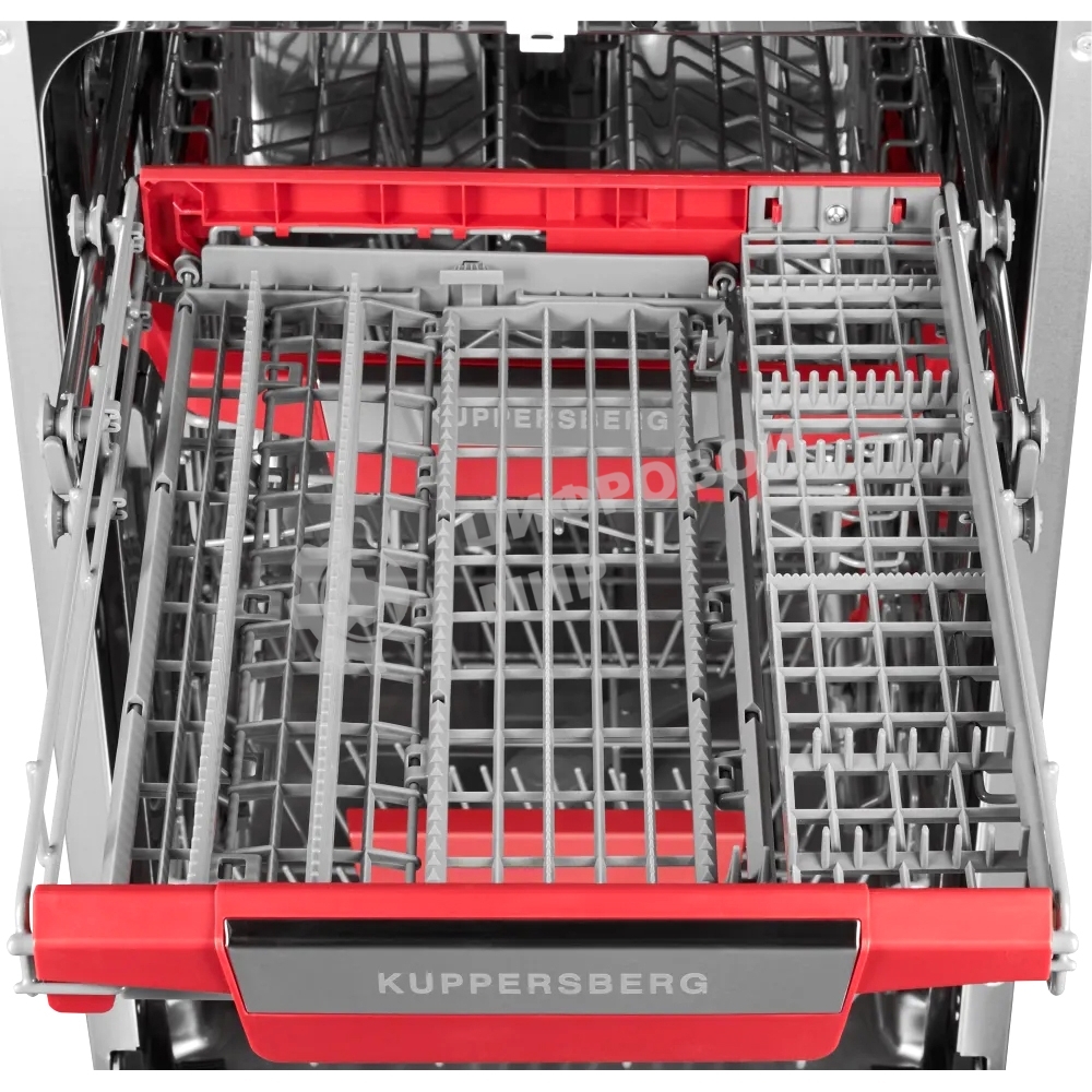 Встраиваемая посудомоечная машина Kuppersberg GLM 4580, серебристый, 44.8 см, 11 компл., 44 дБ, класс A++
