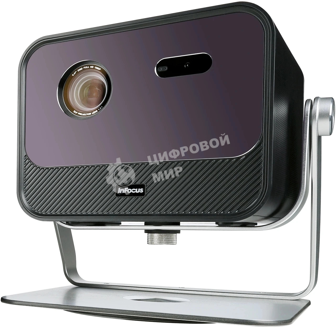 LED проектор InFocus IN3038SL Crusader Grandmaster с подставкой DLP, 1200 lm, FullHD, (1.2:1), HDMI 2.0 (eARC) 2x USB-A 2.0), AUX, SPDIF, RJ45 (LAN), Bluetooth 5.1/BLE, wi-fi 2.4/5GHz, 2х20W Dolby Audio, до 25000ч., 2.36 кг