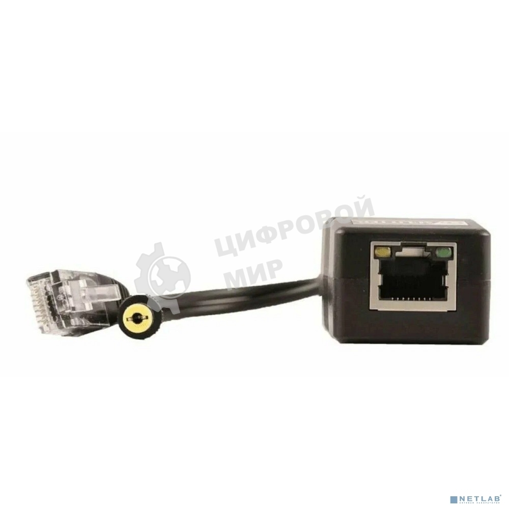 Сплиттер PoE Splitter/2 Osnovo Fast Ethernet. PoE IEEE 802.3af.- RJ45(10/100 Base-T, IE