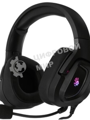 Гарнитура Bloody G573P чёрный, проводная, подсветка, совместимость с PS5, Xbox