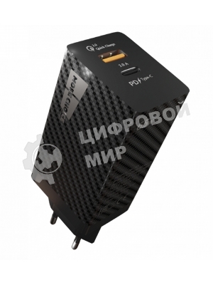 Сетевое зарядное устройство MORE CHOICE (4620202553454) NC67 СЗУ 1Type-C 3.0A PD 20W, черный