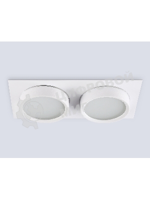 Светильник Ambrella light TN6741/2 WH белый IP44 GX53/2 210*110*57