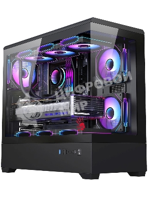 Корпус Bloody CC-128-BK, Midi-Tower, чёрный