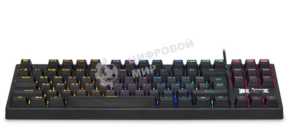 Клавиатура проводная Defender Blitz GK-240L RU, USB, черный