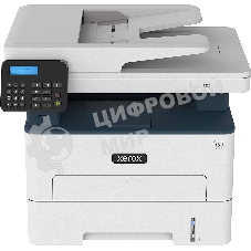 МФУ лазерное Xerox B225 (B225V_DNI), A4, ч/б, печ. до 34 стр/мин., скан. до 23 стр/мин. (ч/б) 7 стр/мин. (цвет), 600x600dpi, USB, RJ-45, Wi-Fi